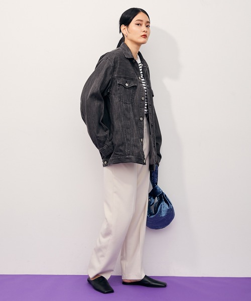 セール】サスティナブルデニムジャケット（デニムジャケット）｜ADAM