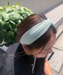 yield（イールド）の「【yield select】クロストップ ヘアバンド  ESN-001NES-001（ヘアバンド）」