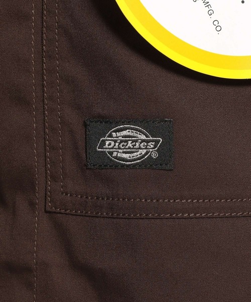 Dickies(ディッキーズ)の「【Dickies(ディッキーズ)】別注ワークショップコート(その他アウター・レディース・ダークブラウン/グリーン・FREE)」の4枚目の写真