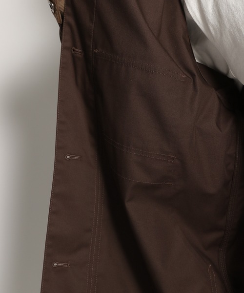 Dickies(ディッキーズ)の「【Dickies(ディッキーズ)】別注ワークショップコート(その他アウター・レディース・ダークブラウン/グリーン・FREE)」の8枚目の写真