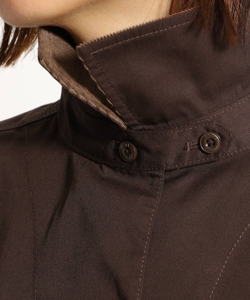 Dickies(ディッキーズ)の「【Dickies(ディッキーズ)】別注ワークショップコート(その他アウター・レディース・ダークブラウン/グリーン・FREE)」の6枚目の写真