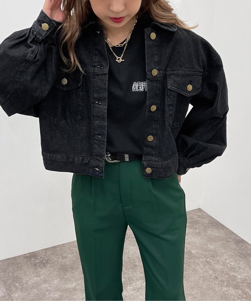 セール】ショートGジャン【ZOZOTOWN限定アイテム】【8PO】（デニム