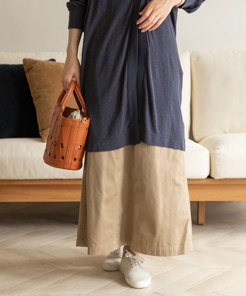 FORK&SPOON（フォークアンドスプーン）の「FORK&SPOON　イージーフィットチノスカート（スカート・レディース・ブラック/ベージュ/グリーン系その他・ONE）」の20枚目の写真