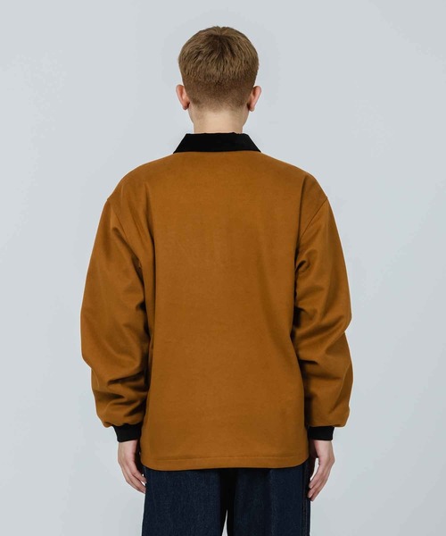 XLARGE(エクストララージ)の「QUILTED HALF-ZIP SHIRT(シャツ/ブラウス・メンズ・グリーン/ブラウン/ネイビー・S/M/L/XL)」の17枚目の写真