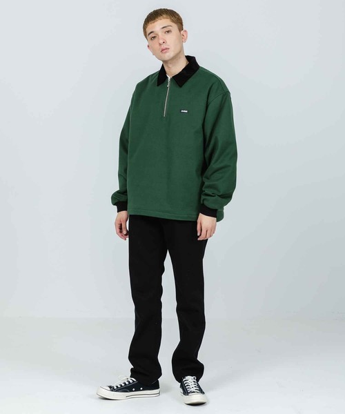 XLARGE（エクストララージ）の「QUILTED HALF-ZIP SHIRT（シャツ