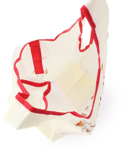 one'sterrace（ワンズテラス）の「◆COCOちゃん コンパクトエコバッグ ココ（その他雑貨・レディース・ホワイト系・99）」の5枚目の写真