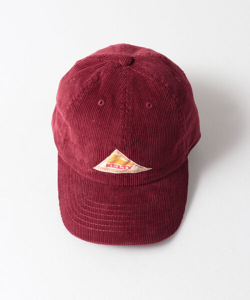 KELTY(ケルティ)の「【KELTY/ケルティ】CORDUROY LOGO CAP コーデュロイロゴキャップ(キャップ・メンズ・ブラック/ブラウン/ピンク/グリーン/ボルドー・FREE)」の5枚目の写真