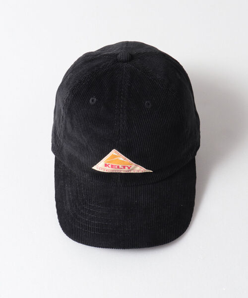 KELTY(ケルティ)の「【KELTY/ケルティ】CORDUROY LOGO CAP コーデュロイロゴキャップ(キャップ・メンズ・ブラック/ブラウン/ピンク/グリーン/ボルドー・FREE)」の2枚目の写真