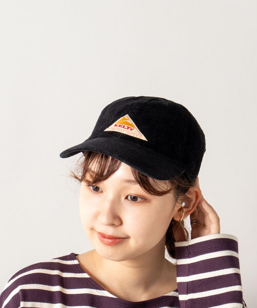 KELTY(ケルティ)の「【KELTY/ケルティ】CORDUROY LOGO CAP コーデュロイロゴキャップ(キャップ・メンズ・ブラック/ブラウン/ピンク/グリーン/ボルドー・FREE)」の17枚目の写真