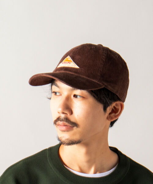 KELTY(ケルティ)の「【KELTY/ケルティ】CORDUROY LOGO CAP コーデュロイロゴキャップ(キャップ・メンズ・ブラック/ブラウン/ピンク/グリーン/ボルドー・FREE)」の8枚目の写真