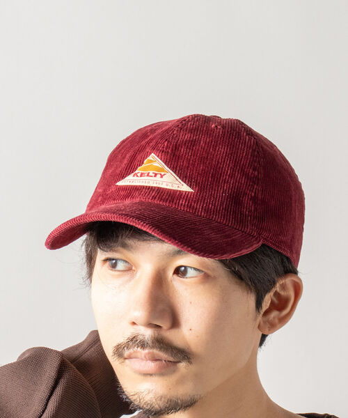 KELTY(ケルティ)の「【KELTY/ケルティ】CORDUROY LOGO CAP コーデュロイロゴキャップ(キャップ・メンズ・ブラック/ブラウン/ピンク/グリーン/ボルドー・FREE)」の22枚目の写真