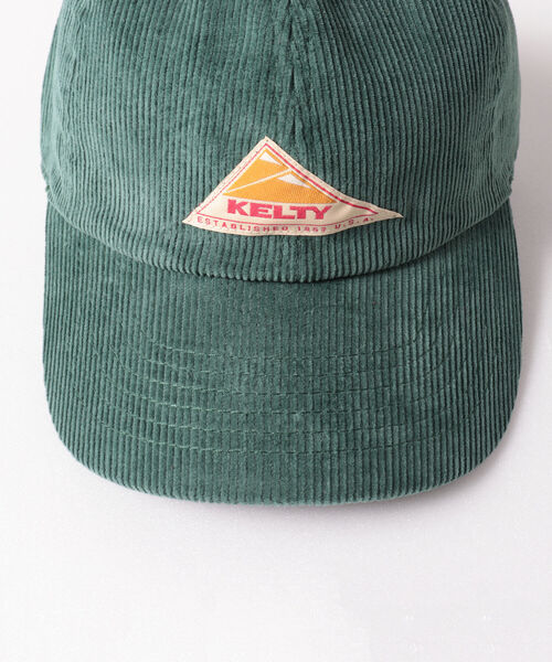 KELTY(ケルティ)の「【KELTY/ケルティ】CORDUROY LOGO CAP コーデュロイロゴキャップ(キャップ・メンズ・ブラック/ブラウン/ピンク/グリーン/ボルドー・FREE)」の15枚目の写真