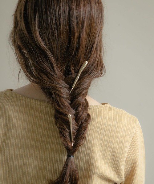 SMELLY（スメリー）の「ユガミメタルセットピン（ヘアピン・レディース・ゴールド・-）」の7枚目の写真
