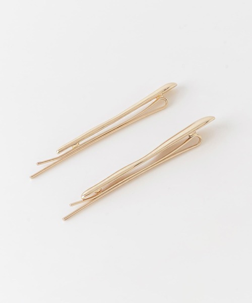 SMELLY（スメリー）の「ユガミメタルセットピン（ヘアピン・レディース・ゴールド・-）」の11枚目の写真