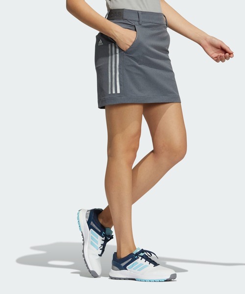 adidas golfスリーストライプストレッチスカート サイズ：OT ADIDAS