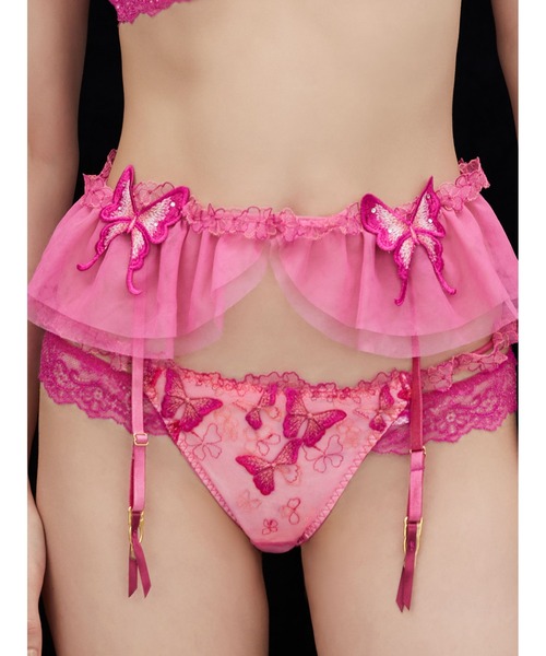 LINGERIEAM フローラルパピヨン　ブラ E65Ｔバック S フローラルパピヨン Tバック / 商品詳細ページ / RAVIJOUR