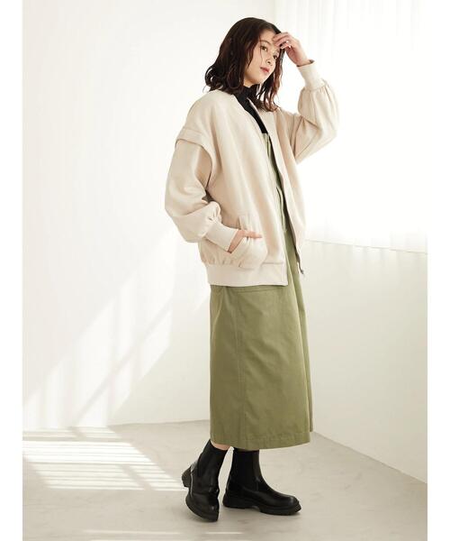 Dickies（ディッキーズ）の「【WEB限定】Dickies 　ツイルジャンパースカート＊（ジャンパースカート・レディース・ライトグレー系1/カーキ/ベージュ/ブラック・M）」の11枚目の写真