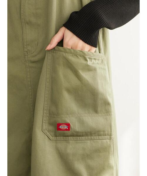 Dickies（ディッキーズ）の「【WEB限定】Dickies 　ツイルジャンパースカート＊（ジャンパースカート・レディース・ライトグレー系1/カーキ/ベージュ/ブラック・M）」の17枚目の写真