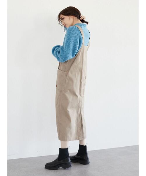 Dickies（ディッキーズ）の「【WEB限定】Dickies 　ツイルジャンパースカート＊（ジャンパースカート・レディース・ライトグレー系1/カーキ/ベージュ/ブラック・M）」の21枚目の写真