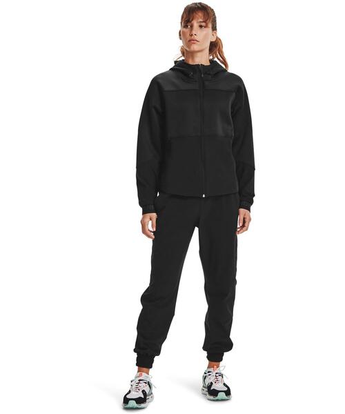 UNDER ARMOUR(アンダーアーマー)の「UAリカバー スワケット フルジップ(トレーニング/レディース)(その他アウター・レディース・ブラック・S/M/XL/L)」の1枚目の写真