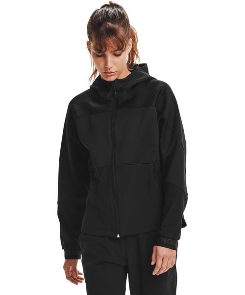 UNDER ARMOUR(アンダーアーマー)の「UAリカバー スワケット フルジップ(トレーニング/レディース)(その他アウター・レディース・ブラック・S/M/XL/L)」の9枚目の写真