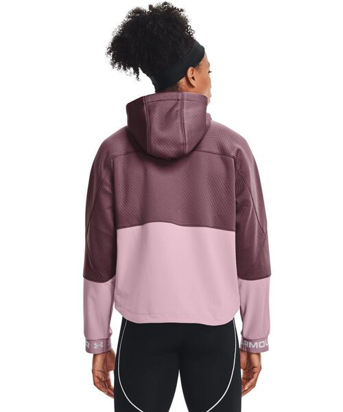 UNDER ARMOUR(アンダーアーマー)の「UAリカバー スワケット フルジップ(トレーニング/レディース)(その他アウター・レディース・ブラック・S/M/XL/L)」の2枚目の写真