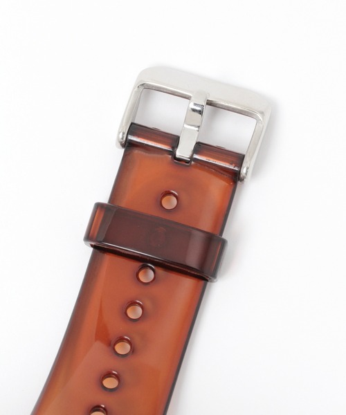Me%（ミィパーセント）の「AppleWatchクリアカラーバンド【全サイズ対応】【UNISEX】（デジタル腕時計・レディース・ブラック/ブラウン/その他/ブラウン系その他・MEDIUM/LARGE）」の17枚目の写真