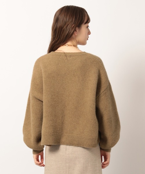 BABYLONE（バビロン）の「BABYLONE / ホワイトヤククルーネックニット