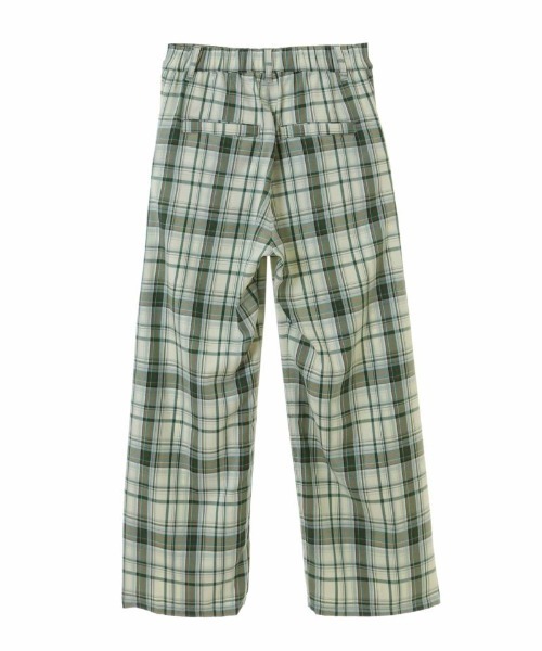 Candy Stripper（キャンディストリッパー）の「YOUTHFUL PLAID パンツ（その他パンツ・レディース・オフホワイト/グレー/グリーン・2）」の10枚目の写真