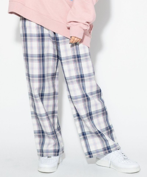 Candy Stripper（キャンディストリッパー）の「YOUTHFUL PLAID パンツ（その他パンツ・レディース・オフホワイト/グレー/グリーン・2）」の22枚目の写真