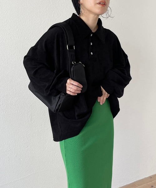 AS2OV×CPH別注 OVERSIZE MOCK NECK XLサイズ AS2OV×CPH別注 OVERSIZE S/S POLOアッソブ シーピーエイチ ポロ