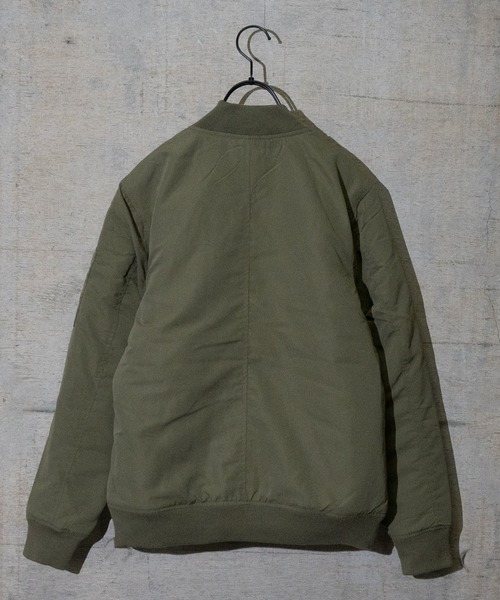 JOHN'S CLOSET(ジョンズクローゼット)の「【i】ポリピーチMA-1(MA-1・メンズ・カーキ/サックスブルー/グレイッシュベージュ/ミント/ブラック/ピンク・X-LARGE/LARGE/MEDIUM)」の15枚目の写真