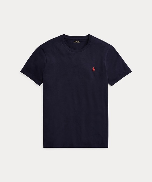 POLO RALPH LAUREN(ポロ ラルフ ローレン)の「カスタム スリム クルーネック T シャツ(Tシャツ/カットソー・メンズ・ネイビー系1・XL/S/XS/XXL/M/L)」の8枚目の写真