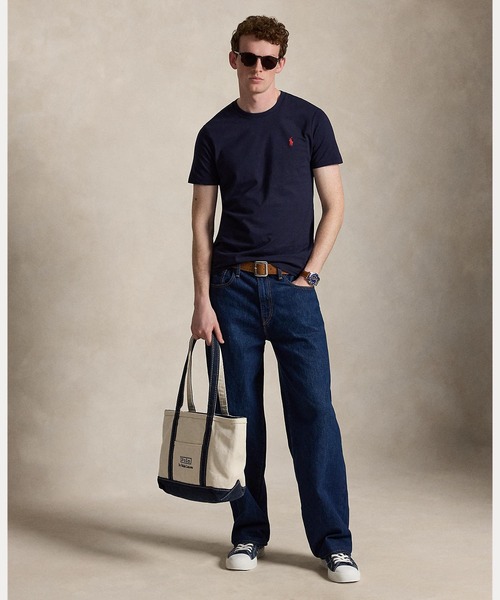 POLO RALPH LAUREN(ポロ ラルフ ローレン)の「カスタム スリム クルーネック T シャツ(Tシャツ/カットソー・メンズ・ネイビー系1・XL/S/XS/XXL/M/L)」の7枚目の写真