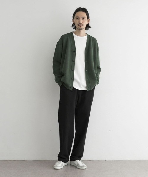 URBAN RESEARCH（アーバンリサーチ）の「ミラノリブカーディガン（カーディガン/ボレロ・メンズ・ブラック/ブルー/ダークブラウン/グレー/グリーン・MEDIUM/LARGE）」の7枚目の写真