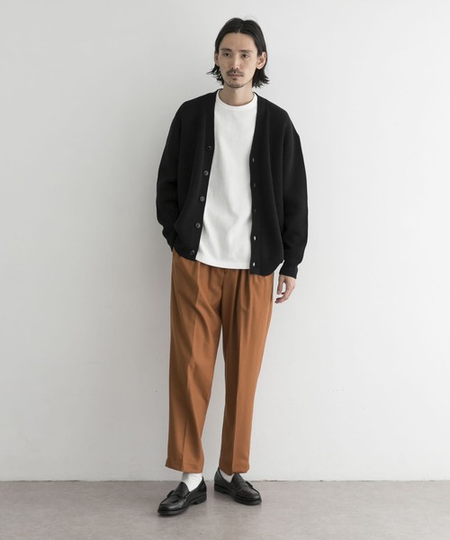 URBAN RESEARCH（アーバンリサーチ）の「ミラノリブカーディガン（カーディガン/ボレロ・メンズ・ブラック/ブルー/ダークブラウン/グレー/グリーン・MEDIUM/LARGE）」の17枚目の写真