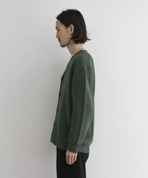 URBAN RESEARCH（アーバンリサーチ）の「ミラノリブカーディガン（カーディガン/ボレロ・メンズ・ブラック/ブルー/ダークブラウン/グレー/グリーン・MEDIUM/LARGE）」の19枚目の写真