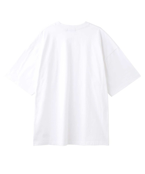 SILAS（サイラス）の「BASIC POCKET S/S TEE サイラスベーシックポケット半袖Tシャツ/ ロゴ　オーバーサイズ（Tシャツ/カットソー・メンズ・ホワイト/チャコールグレー/ライトブルー/ネイビー/ブラック・LARGE/MEDIUM）」の12枚目の写真