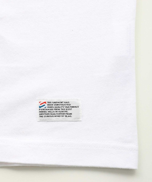 SILAS（サイラス）の「BASIC POCKET S/S TEE サイラスベーシックポケット半袖Tシャツ/ ロゴ　オーバーサイズ（Tシャツ/カットソー・メンズ・ホワイト/チャコールグレー/ライトブルー/ネイビー/ブラック・LARGE/MEDIUM）」の16枚目の写真