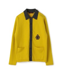 caban（キャバン）の「CABaN コットンカシミヤ エンブレムポロカーディガン（カーディガン/ボレロ）」