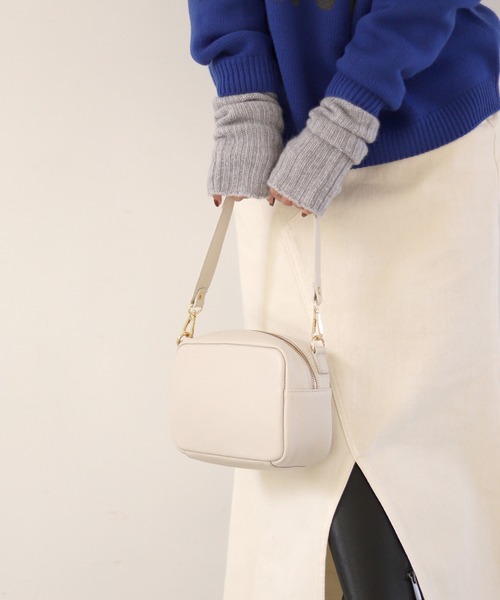 SLOBE IENA（スローブイエナ）の「【MARCO BIANCHINI/マルコ・ビアンキーニ 】2WAYショルダーバッグ◆（ショルダーバッグ・レディース・イエロー/ナチュラル/ブラック・FREE）」の14枚目の写真