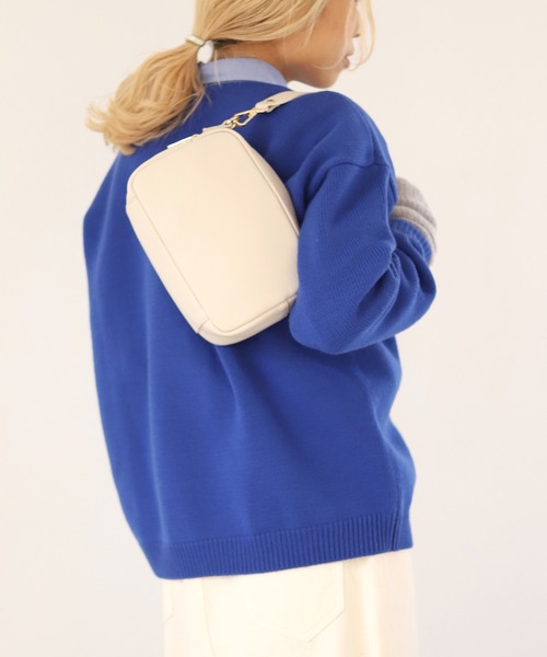 SLOBE IENA（スローブイエナ）の「【MARCO BIANCHINI/マルコ・ビアンキーニ 】2WAYショルダーバッグ◆（ショルダーバッグ・レディース・イエロー/ナチュラル/ブラック・FREE）」の11枚目の写真