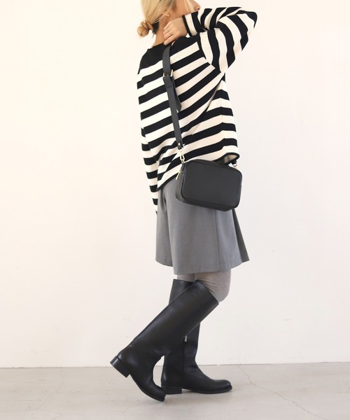 SLOBE IENA（スローブイエナ）の「【MARCO BIANCHINI/マルコ・ビアンキーニ 】2WAYショルダーバッグ◆（ショルダーバッグ・レディース・イエロー/ナチュラル/ブラック・FREE）」の7枚目の写真