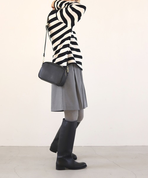 SLOBE IENA（スローブイエナ）の「【MARCO BIANCHINI/マルコ・ビアンキーニ 】2WAYショルダーバッグ◆（ショルダーバッグ・レディース・イエロー/ナチュラル/ブラック・FREE）」の9枚目の写真