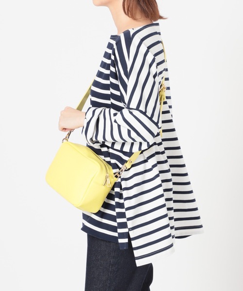 SLOBE IENA（スローブイエナ）の「【MARCO BIANCHINI/マルコ・ビアンキーニ 】2WAYショルダーバッグ◆（ショルダーバッグ・レディース・イエロー/ナチュラル/ブラック・FREE）」の21枚目の写真