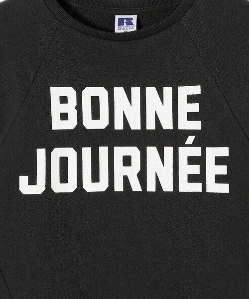 Russell Athletic（ラッセルアスレティック）の「*【SHIPS別注】RUSSELL ATHLETIC:ロゴスウェット2◇（スウェット・レディース・チャコールグレー/ベージュ/グリーン/ピンク系/アイボリー/ライトオリーブ/ラベンダー/ブラック/マスタード・ONE SIZE）」の19枚目の写真