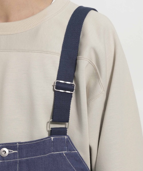 niko and...（ニコアンド）の「[niko and ...JEANS 2022SS]デニムユーロオーバーオール（サロペット/オーバーオール・メンズ・ブラック/アイボリー/ブルー/その他1・SMALL/MEDIUM/LARGE）」の17枚目の写真