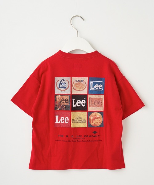Lee(リー)の「【KIDS】Lee別注バックプリントビッグTee(Tシャツ/カットソー・キッズ・ホワイト/チャコールグレー/レッド/グレー系その他・120/105/140/150)」の12枚目の写真