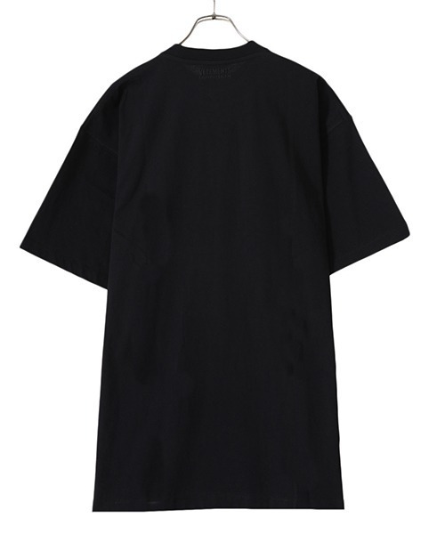 VETEMENTS ヴェトモン Tシャツ・カットソー 黒 M 2026824O0013 VETEMENTS(ヴェトモン) Tシャツ・カットソー(メンズ) - 海外通販