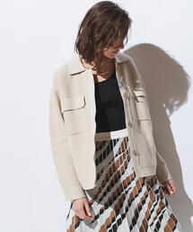 TOMORROWLAND  | コットンニット ポケッタブルブルゾン(ブルゾン)